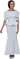 Mother of the Bride Dresses Long Mother of the Bride Peplum Dress White