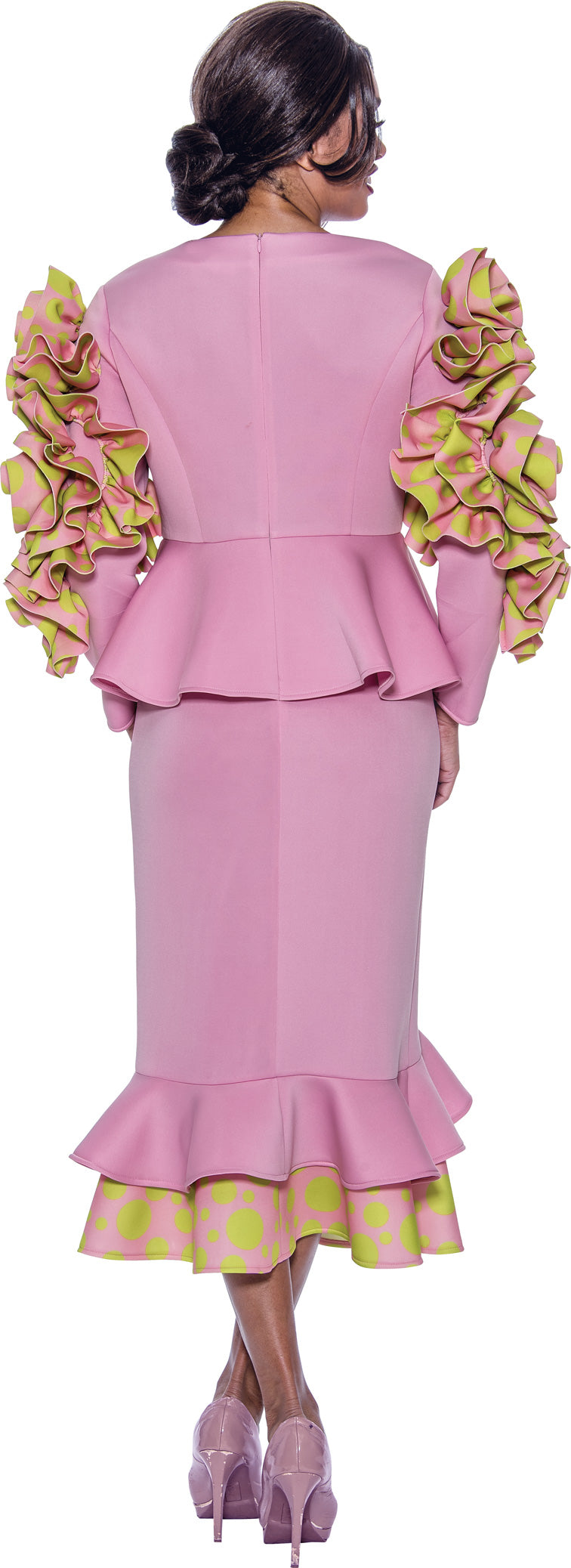 Divine Apparel SL1971 Long Sleeve Formal Mother of the Bride Dress
