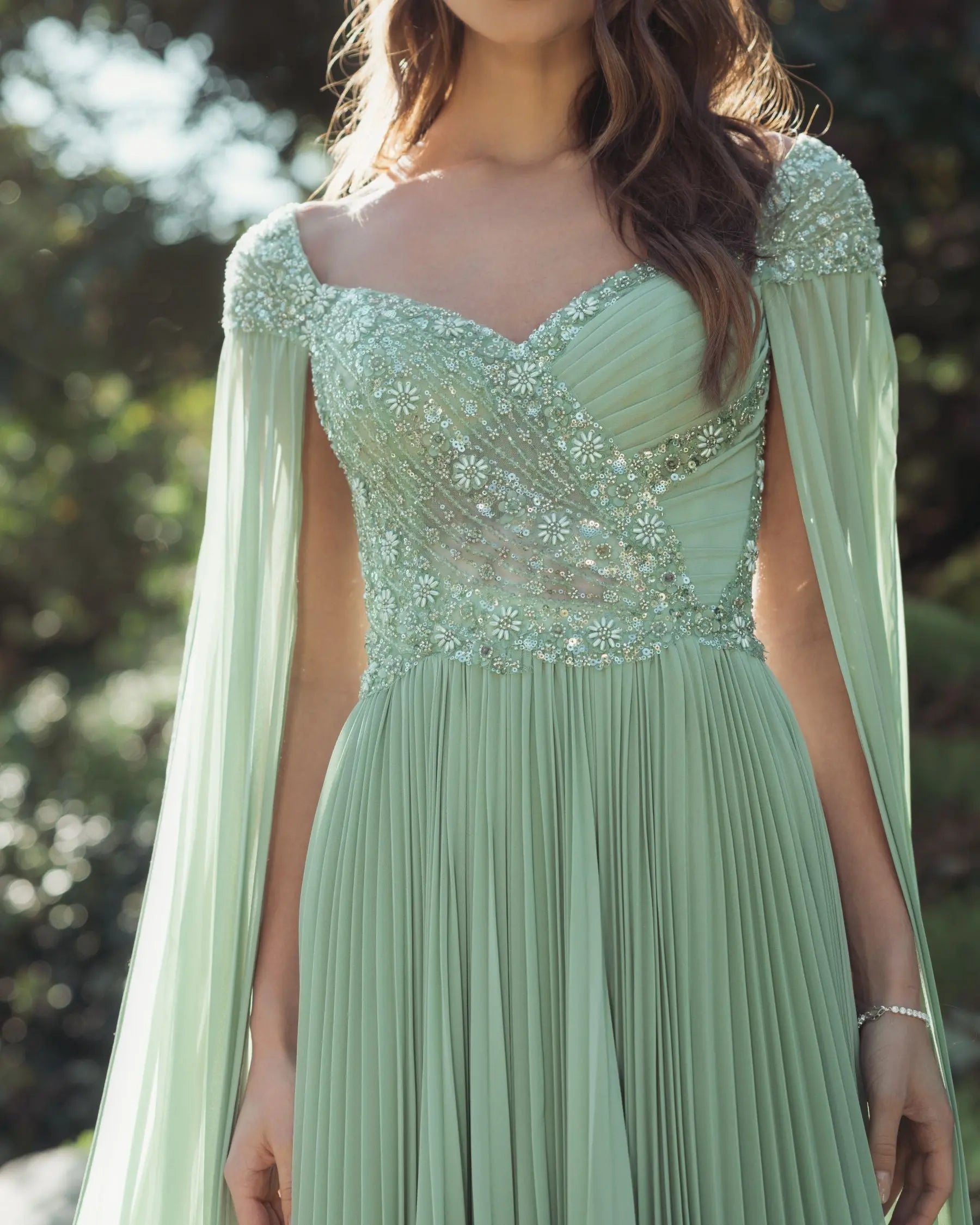 A Line Long Formal Dress Cape Sleeve Mac Duggal 37034 The Dress Outlet A Line Long Formal Dress Cape Sleeve Mac Duggal 37034 The Dress Outlet