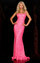Prom Dresses Fitted Formal Long Sequin Prom Dress Freeze Pink