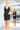 Cocktail Dresses Short Homecoming Fitted Sequin Cocktail Dress Black