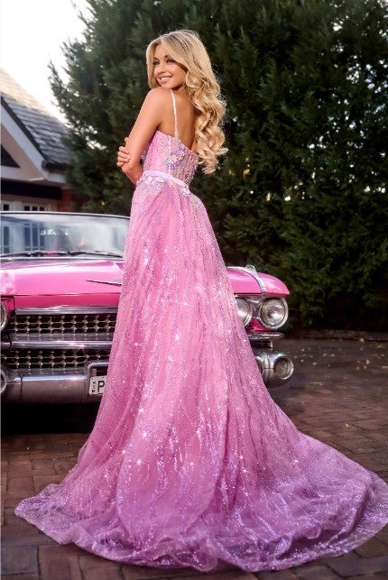 Portia and Scarlett PS24251 Overskirt Prom Long Formal Dress