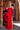 Prom Dresses Long Evening Detachable Sleeve Prom Dress Red