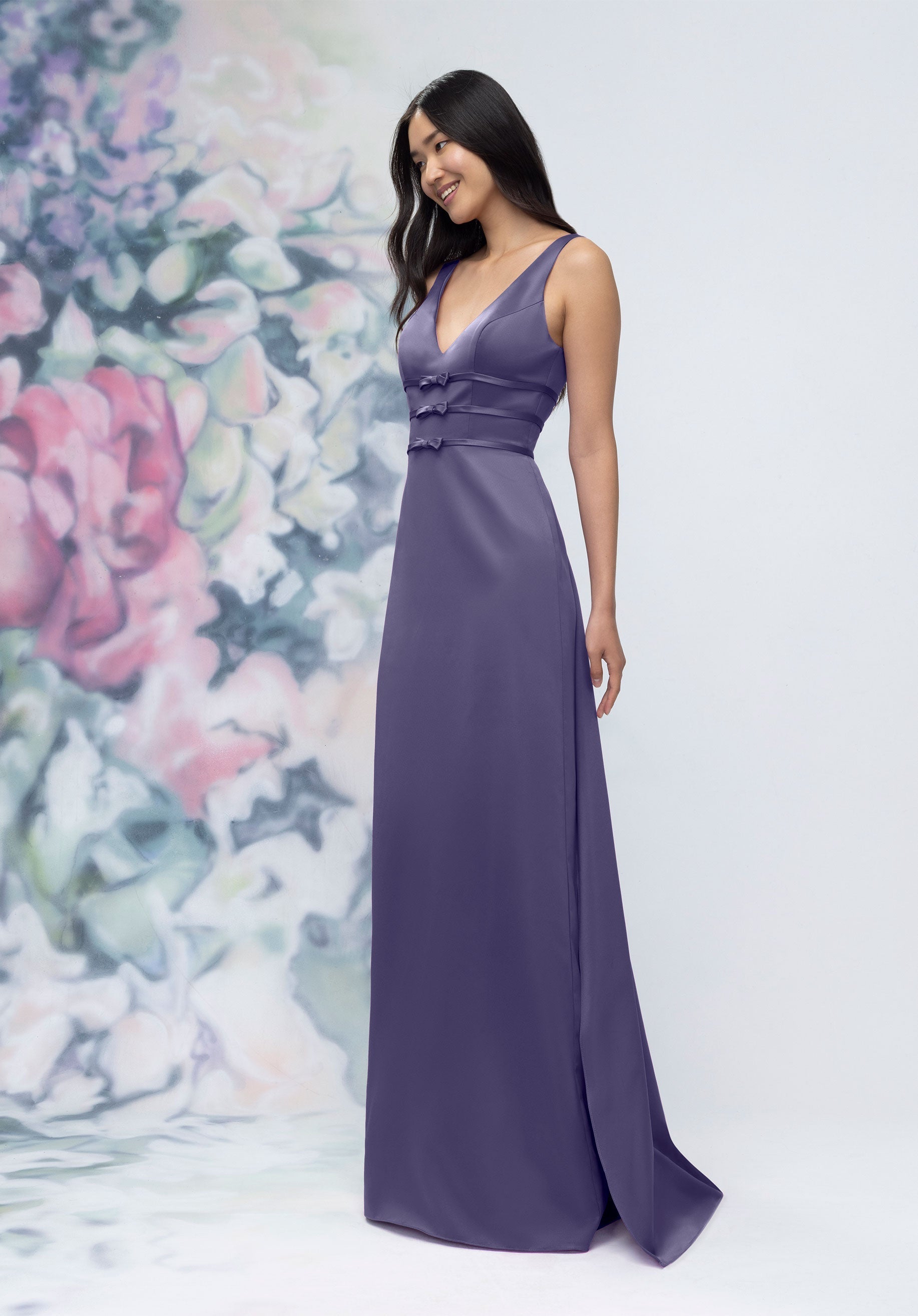 Formal Dresses Formal Long Slit Dress Storm-Satin-3030013-Train