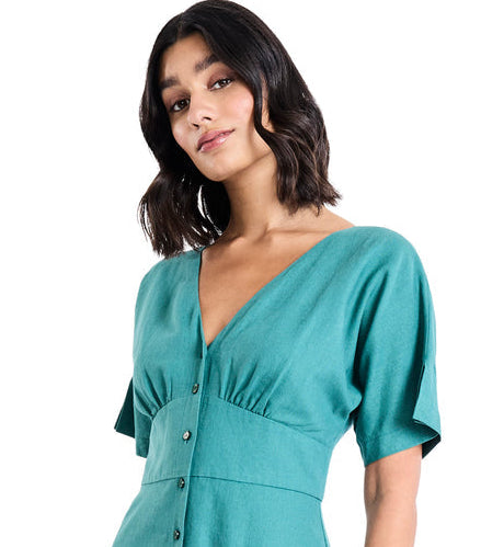 Sea Teal Dress Maggy London G7010M