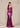 Prom Dresses Long Metallic Fitted Prom Dress Magenta