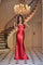 Prom Dresses Long Fitted Evening Prom Dress Red