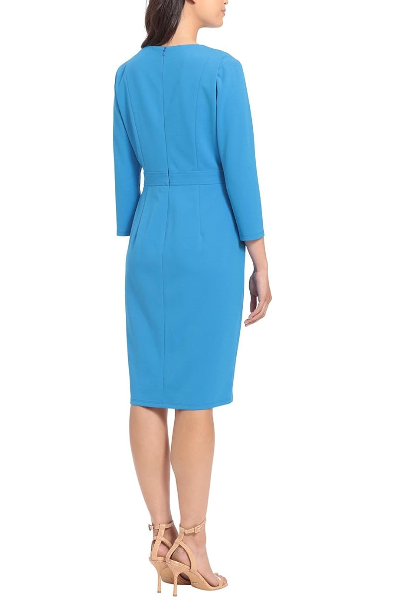 London Times T6004M Short Cocktail Knee Length Dress
