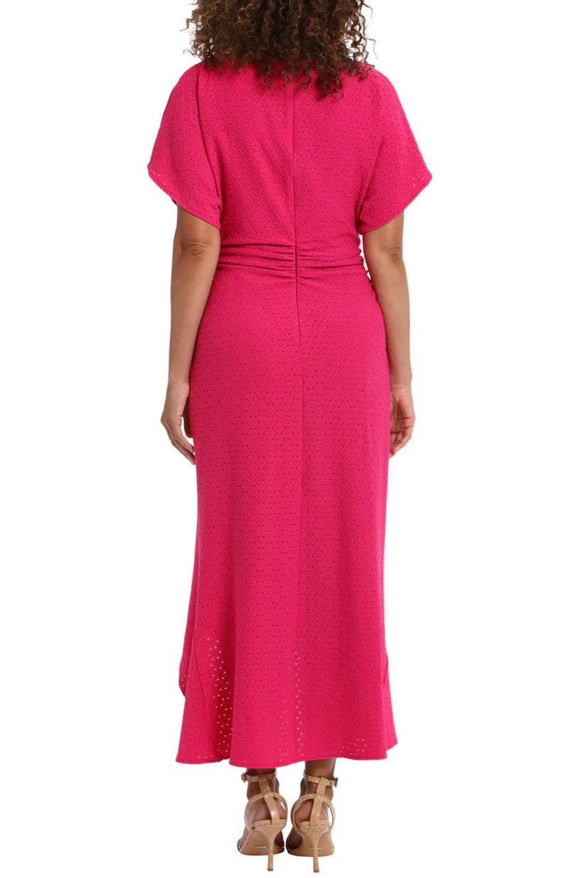 London Times T7163M Midi Length Short Cocktail Dress