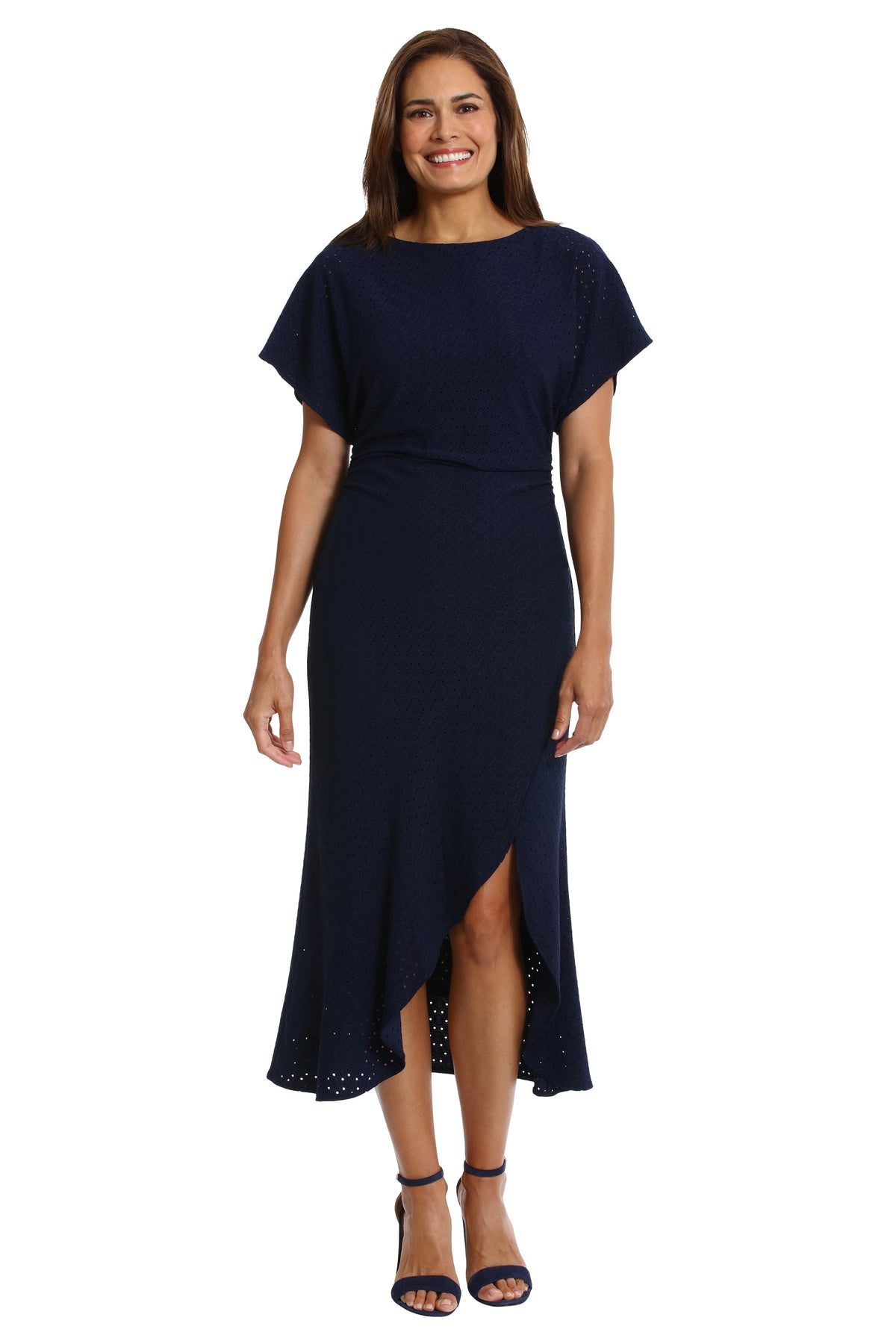 London Times T7163M Navy dress