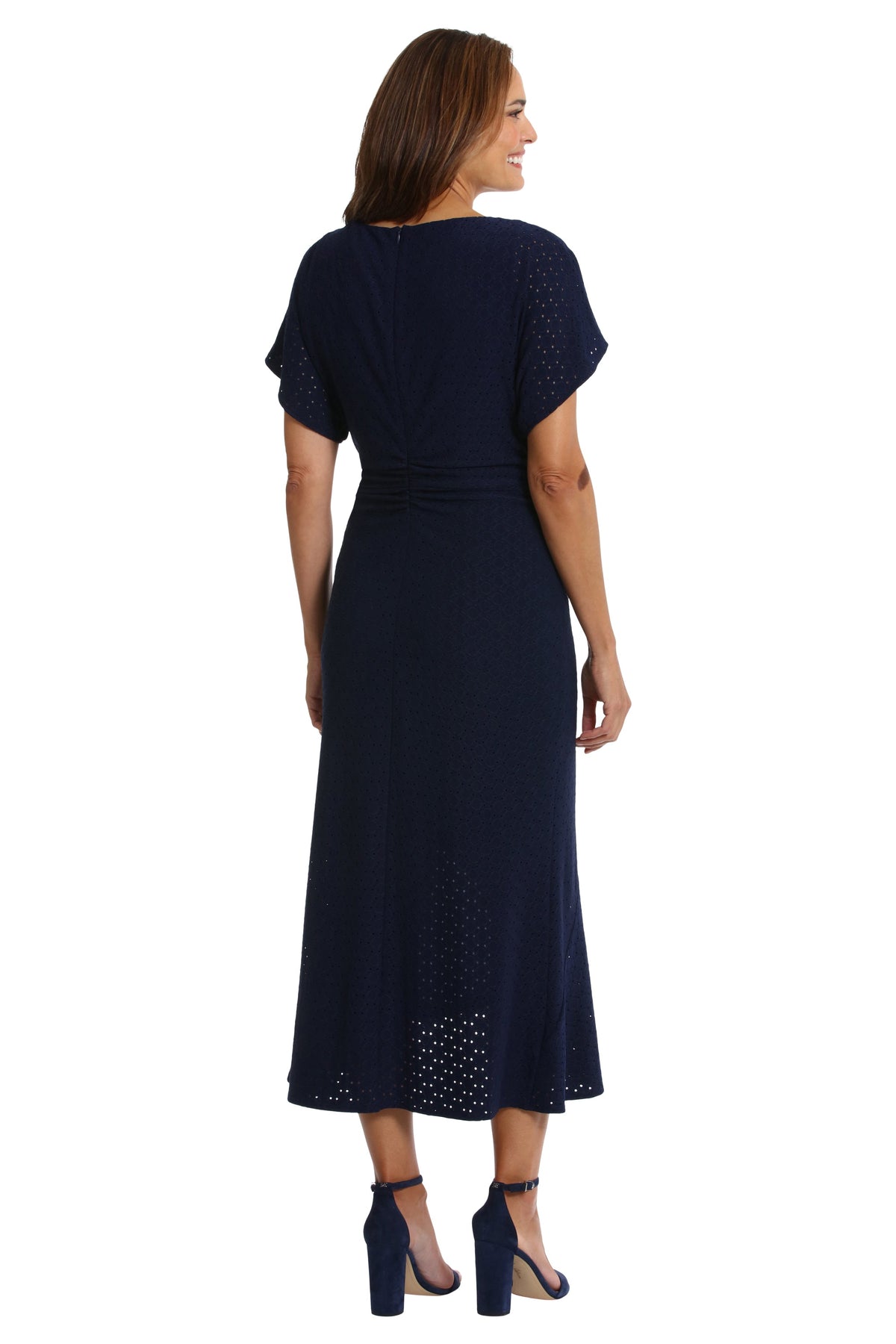 London Times T7163M Navy dress