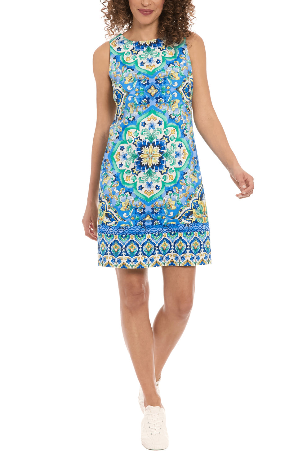 London Times T7928M Short Cocktail Printed Mini Dress