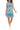 Cocktail Dresses Short Cocktail Printed Mini Dress White Blue