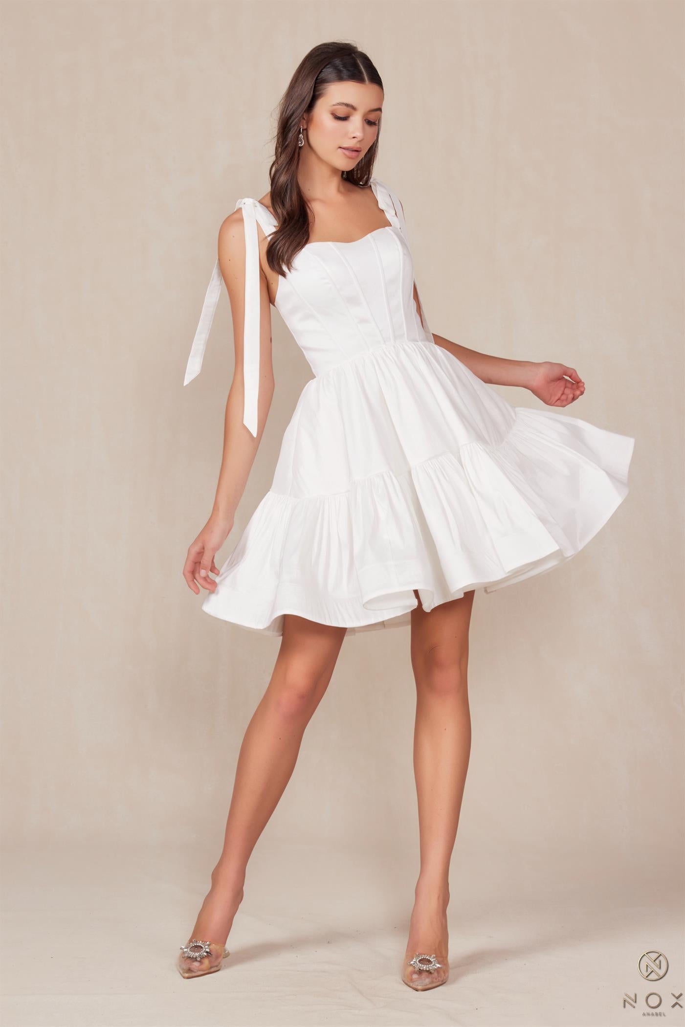 Nox Anabel T869W Short A Line Homecoming Cocktail Dress The Dress Outlet Nox Anabel T869W Short A Line Homecoming Cocktail Dress The Dress Outlet