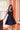 Cocktail Dresses Short Ribbon Cocktail Dress Black