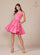 Cocktail Dresses Short Ribbon Cocktail Dress Fuchsia