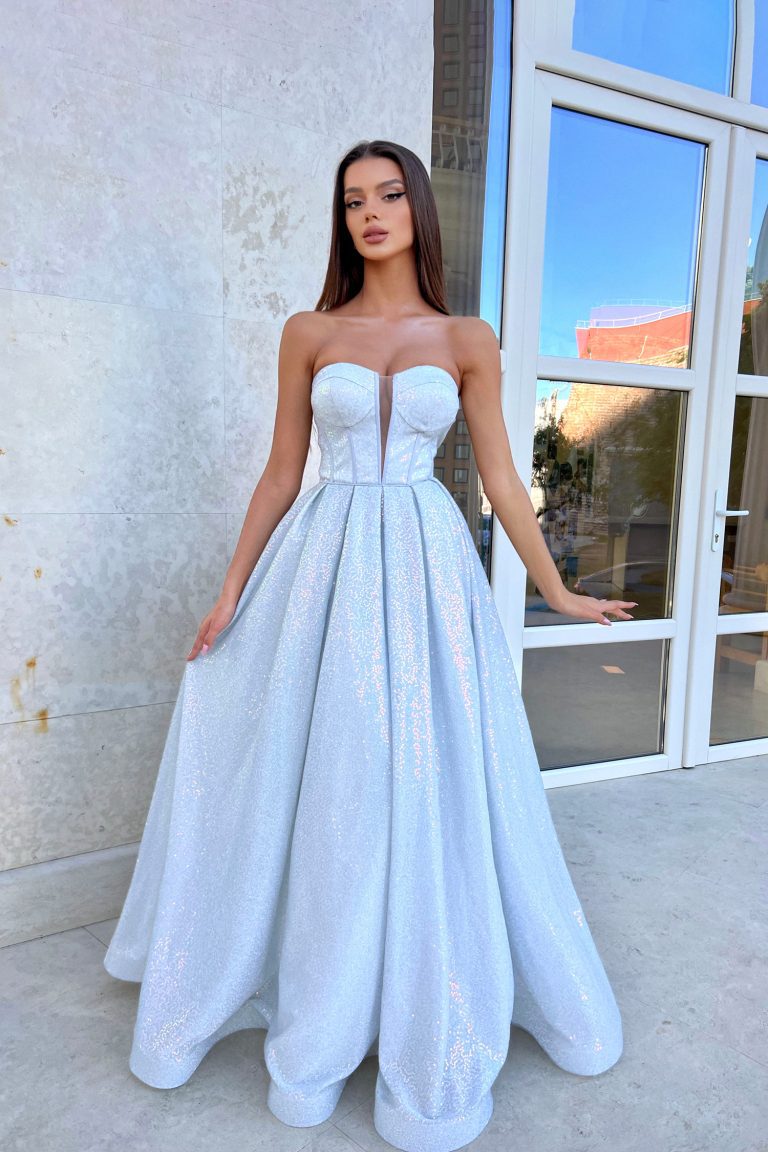 sachin and babi light blue dress Women's Cocktail Party Dresses main image 0