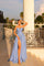 Tina Holly TW128 A Line Pleated Long Formal Prom Dress