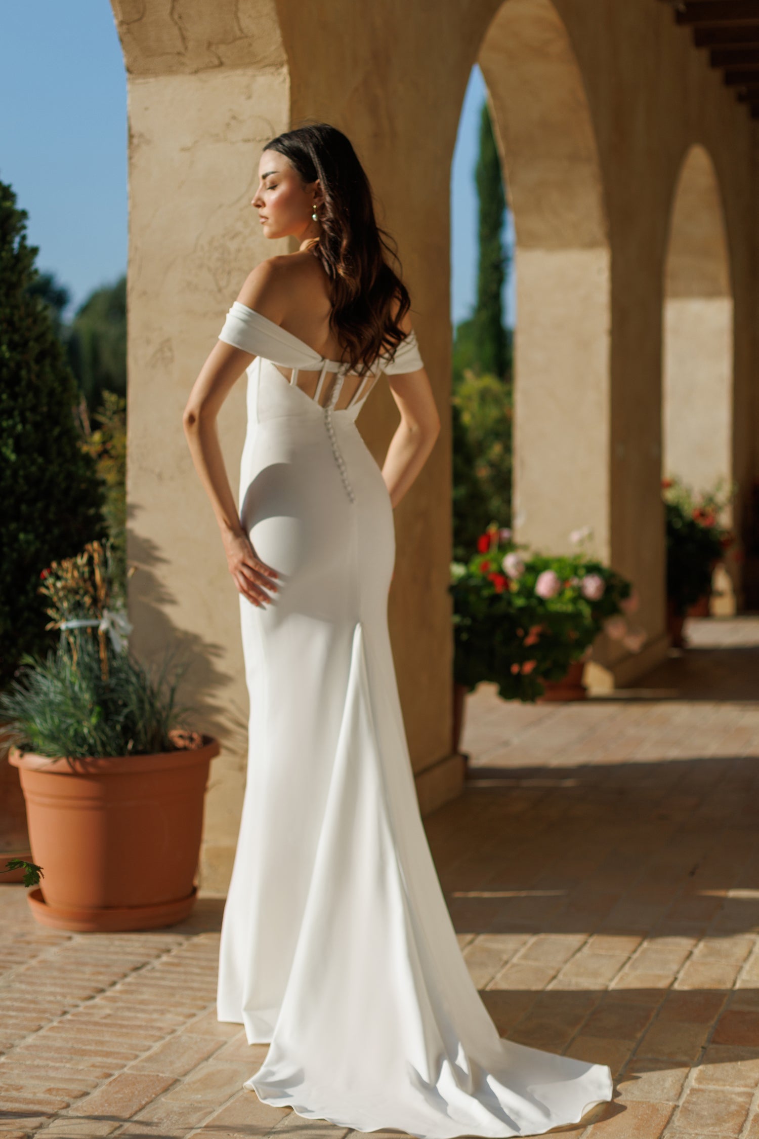 Tina Holly TW485 Fitted Long Wedding Dress