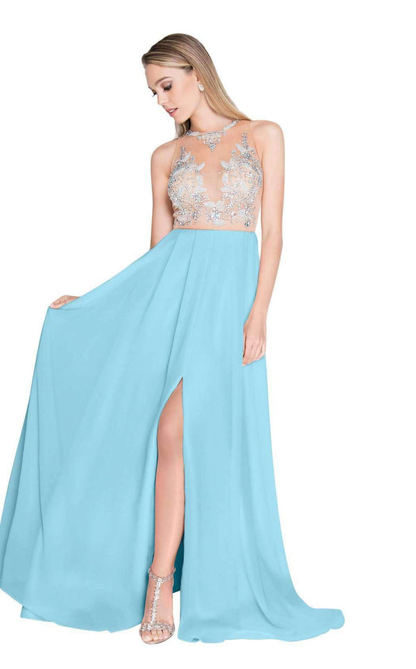 Terani Couture 1811P5215 Long Prom Dress