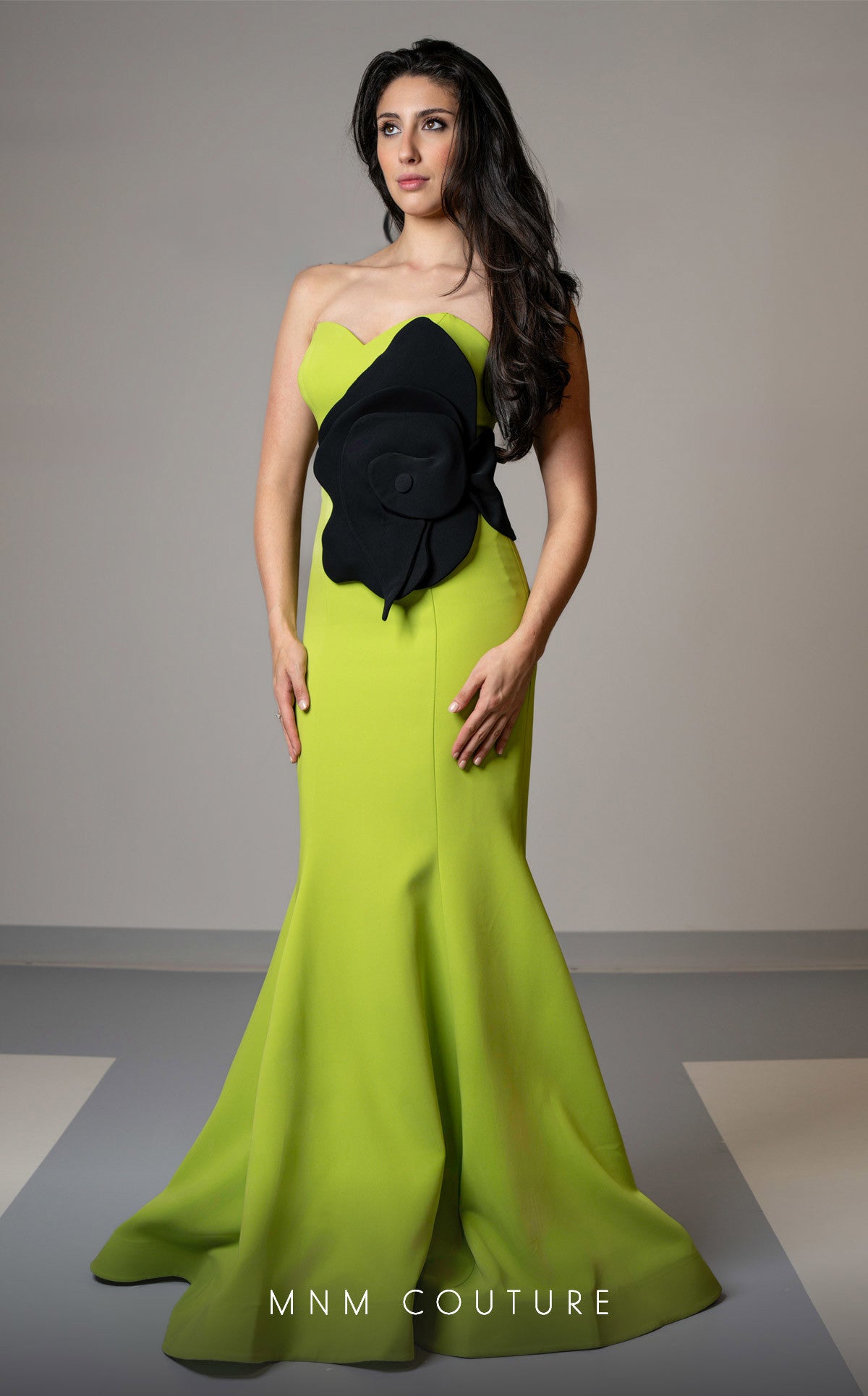MNM Couture V07421 Prom Fitted Long Formal Mermaid Dress