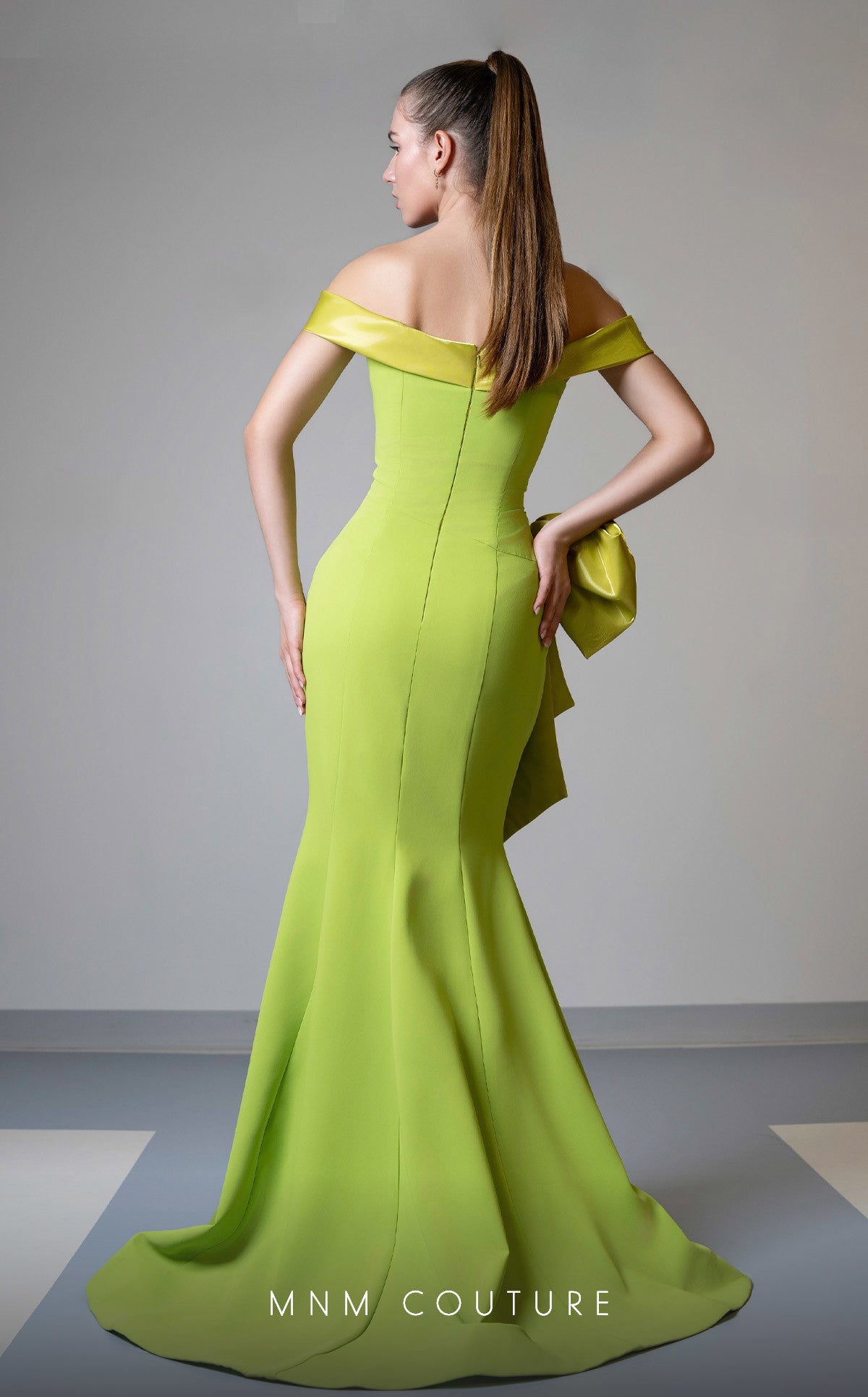 MNM Couture V07546 Prom Long Mermaid Fit Evening Formal Dress