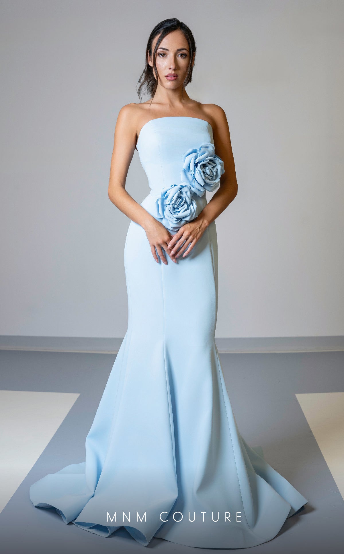 Formal Dresses Long Mermaid Fit Prom Formal Evening Dress Blue