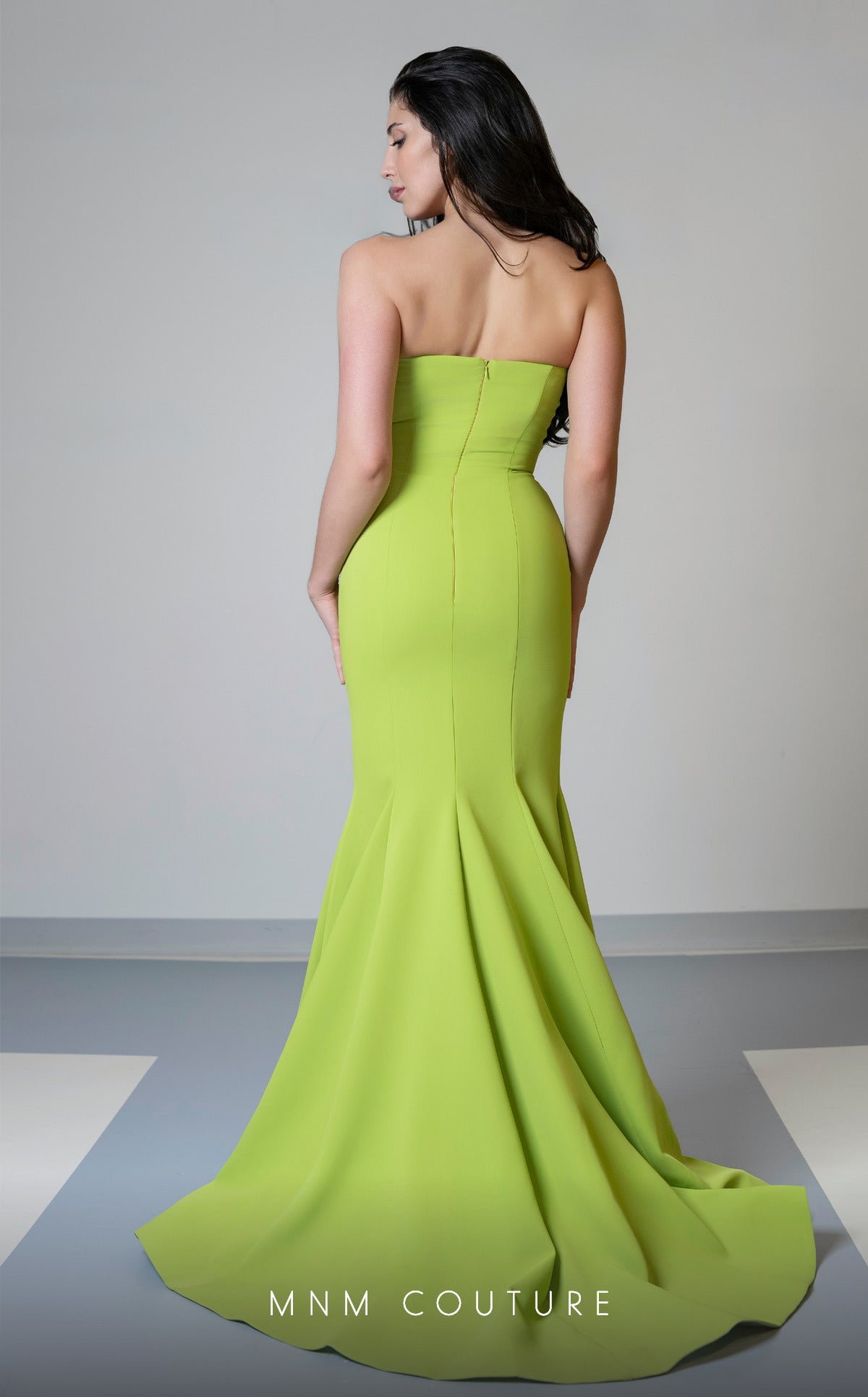 MNM Couture V07548 Long Mermaid Fit Prom Formal Evening Dress