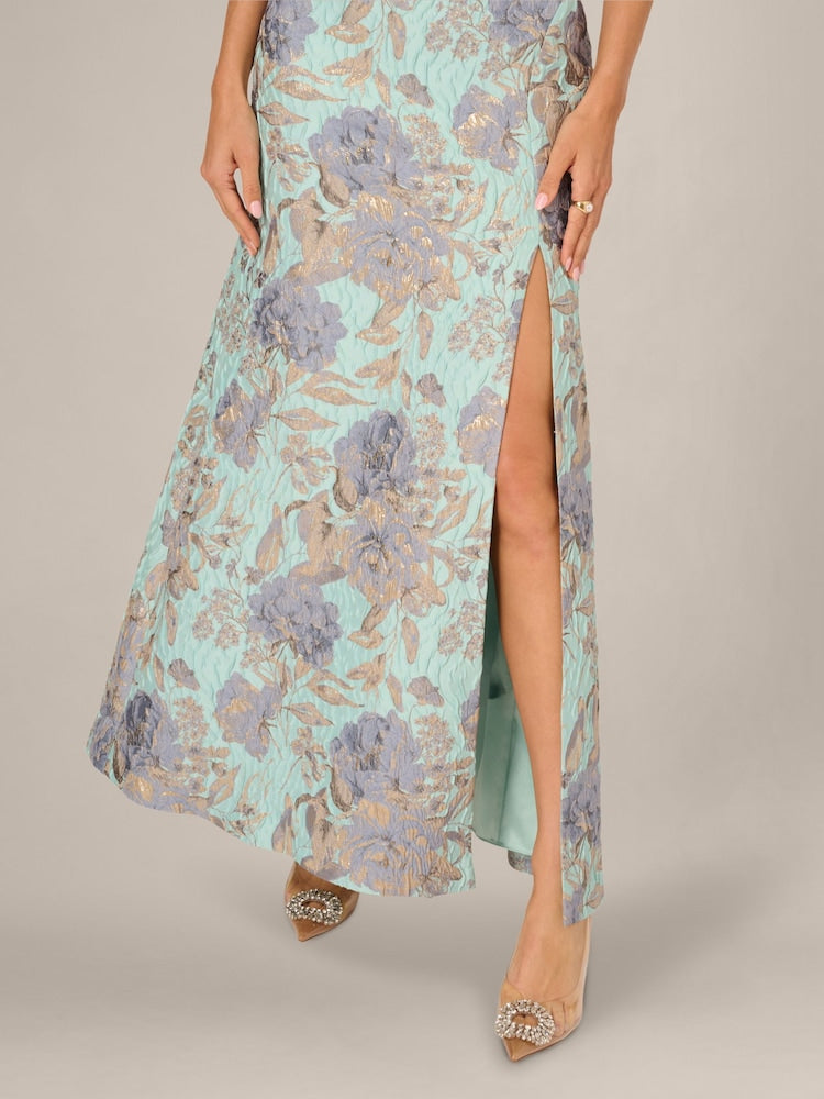 Long Formal Floral Dress