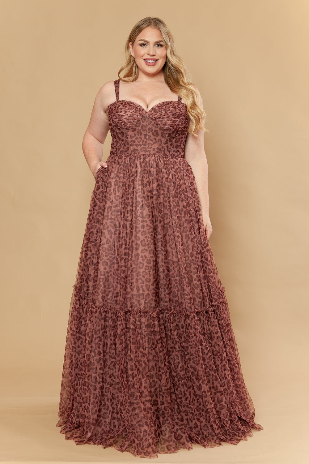 Sweetheart Floor-Length Tulle Prom A-Line Poly USA W1226
