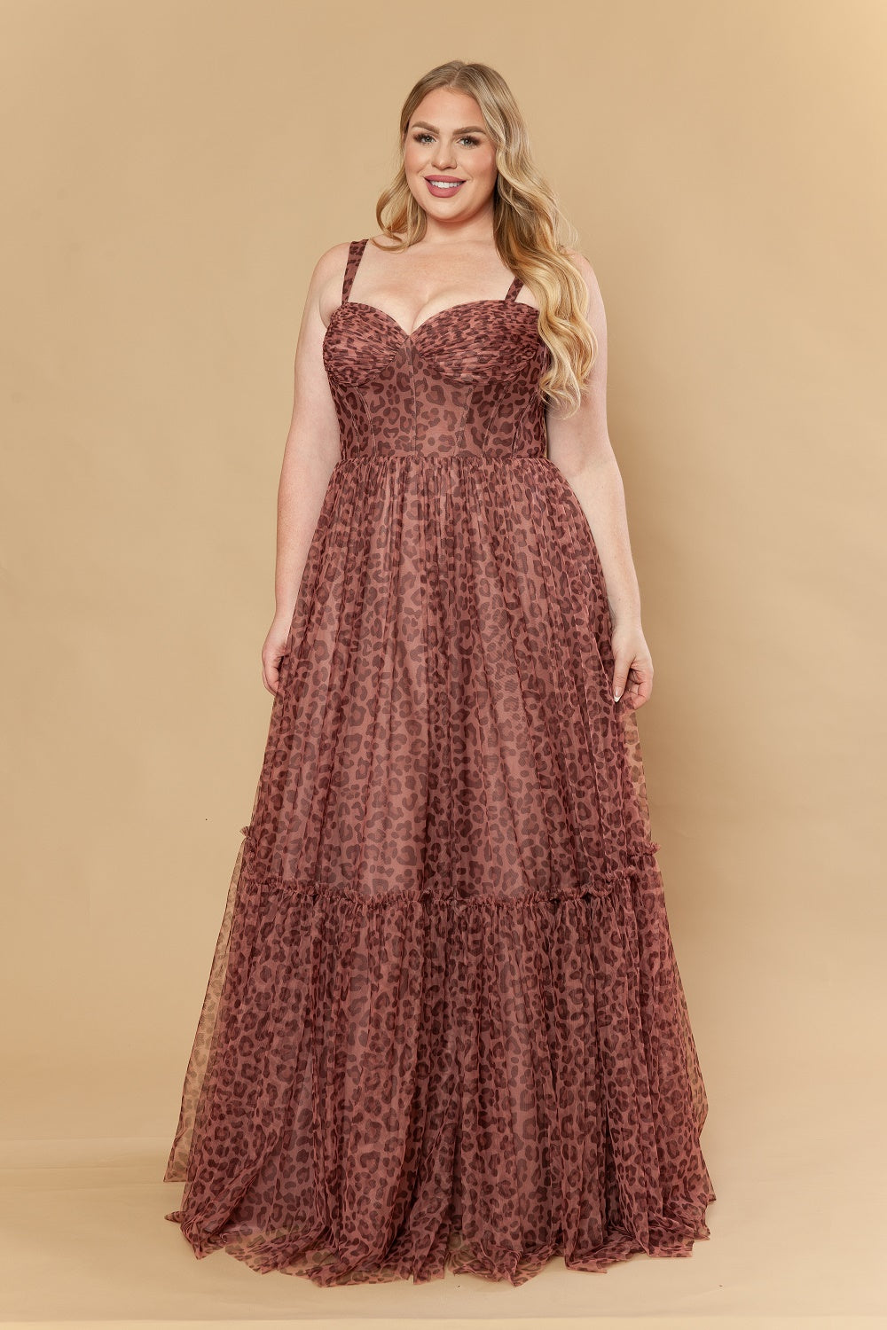 Sweetheart Floor-Length Tulle Prom A-Line Poly USA W1226