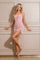 Cocktail Dresses Short Sequin Glitter Cocktail Dress Pink
