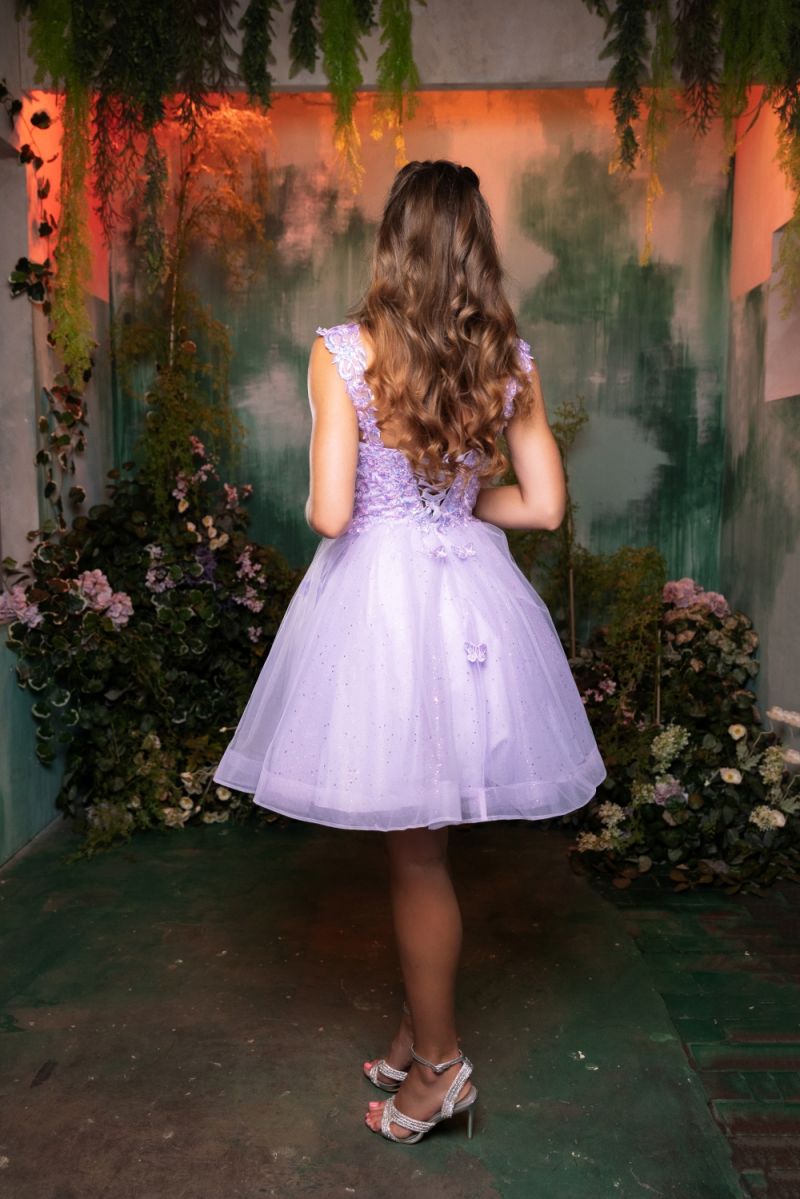 Sweetheart Mini/Short Tulle Cocktail A-Line May Queen 2105