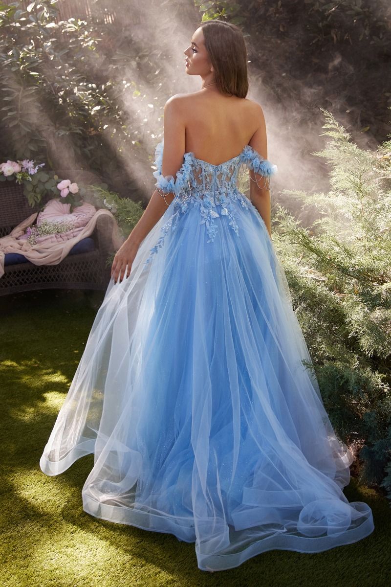 Andrea & Leo A1237 Long Formal Prom A Line Dress