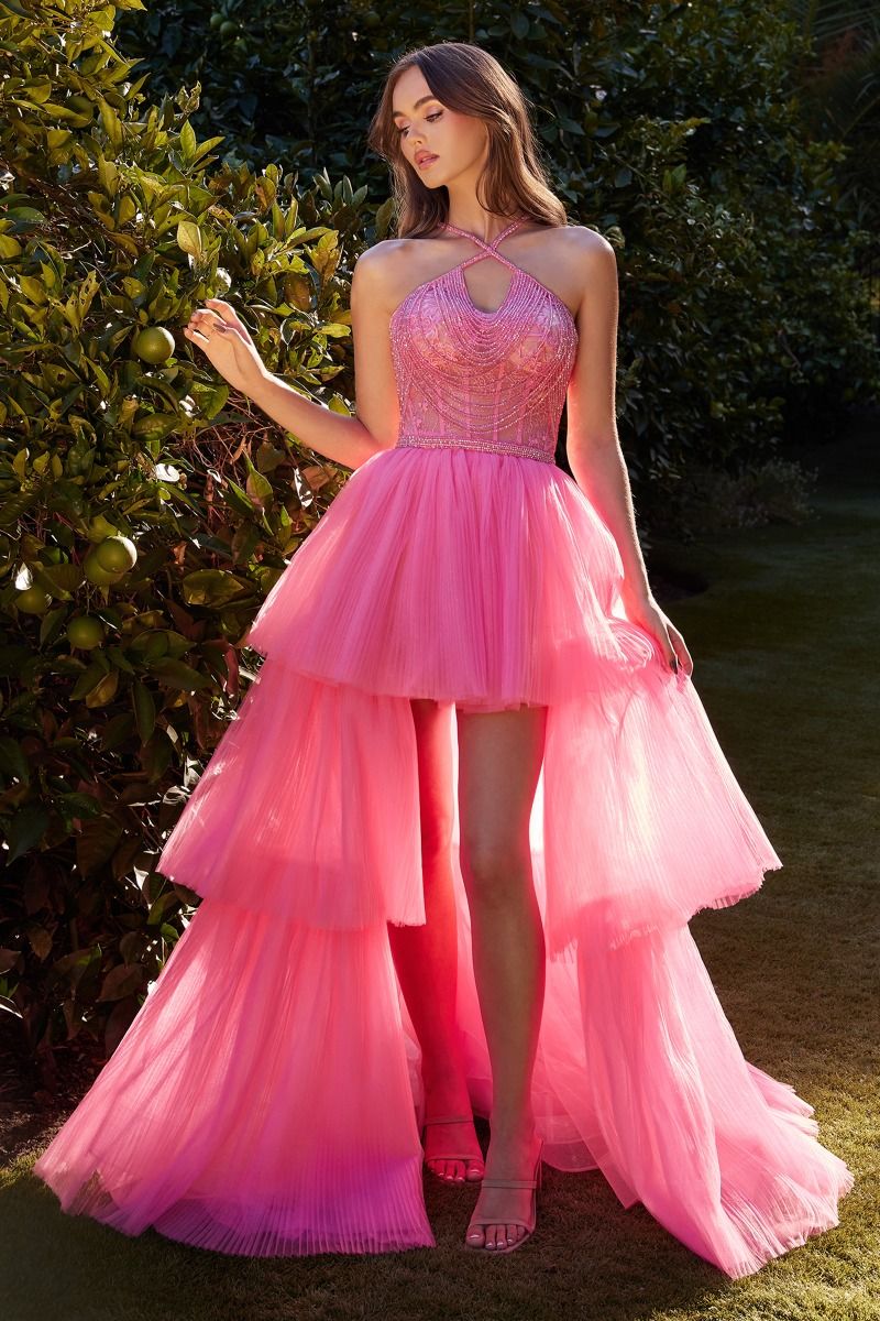 Andrea & Leo A1239 High Low Beaded Formal Prom Dress The Dress Outlet Andrea & Leo A1239 High Low Beaded Formal Prom Dress The Dress Outlet