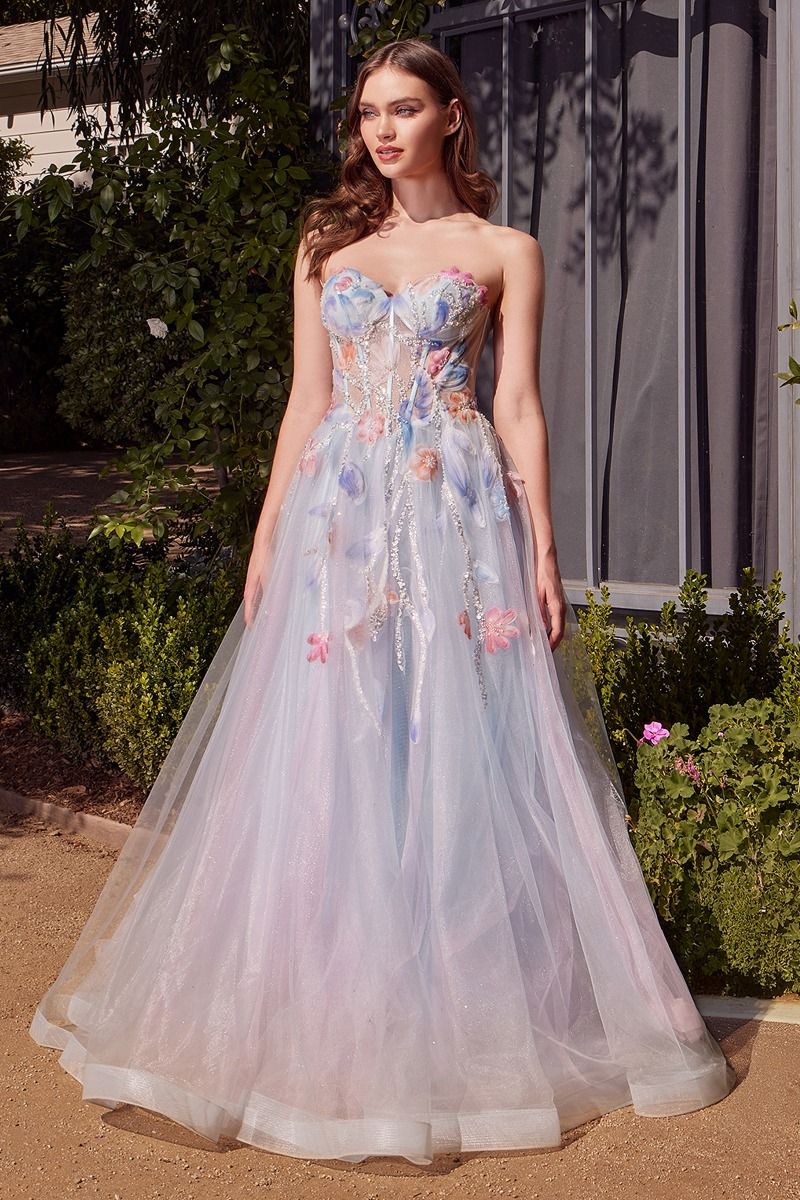 Andrea & Leo A1383 Long Formal Floral A Line Printed Prom Dress The Dress Outlet Andrea & Leo A1383 Long Formal Floral A Line Printed Prom Dress The Dress Outlet