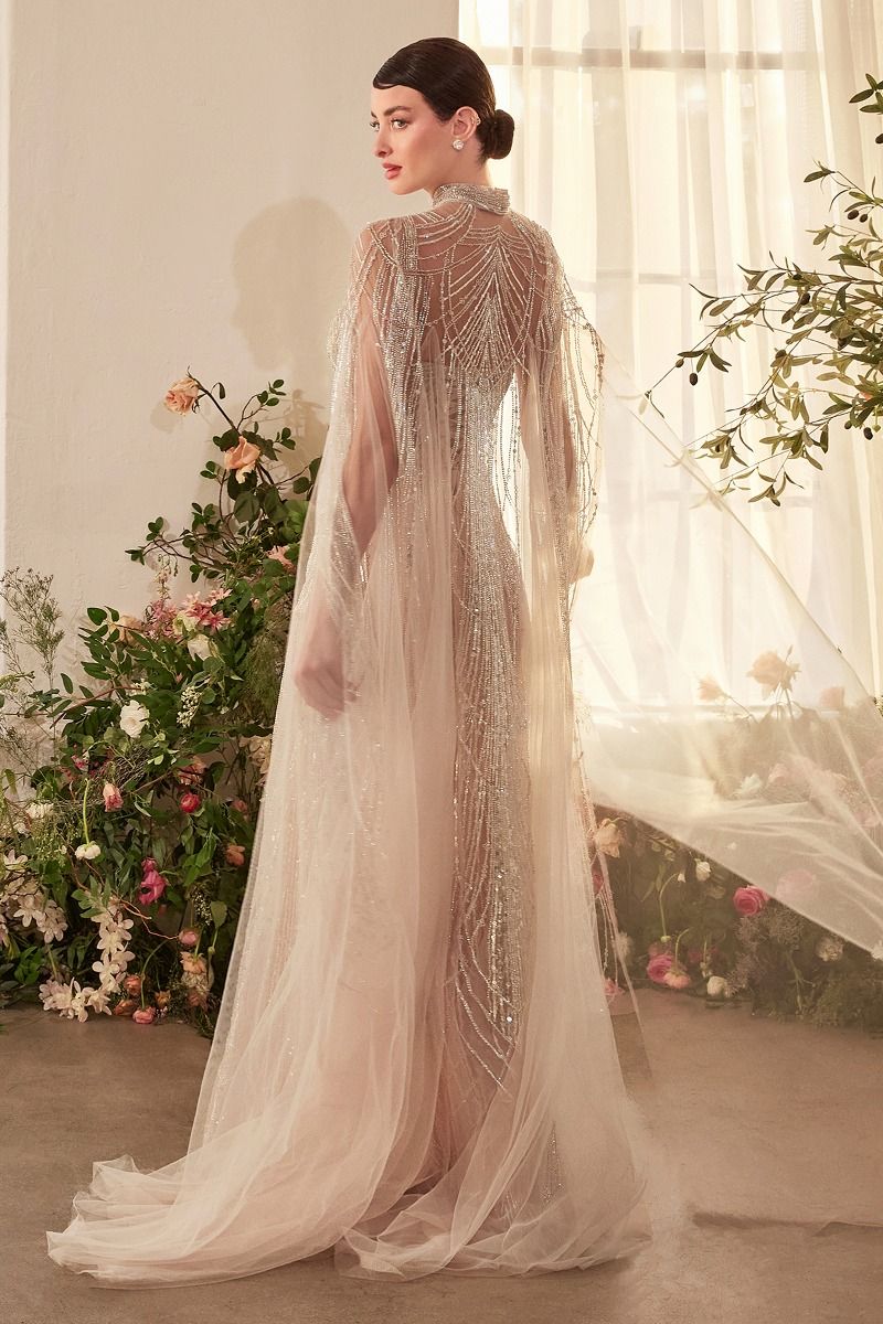 Andrea & Leo A1411 Beaded Evening Gown Long Formal Prom Dress