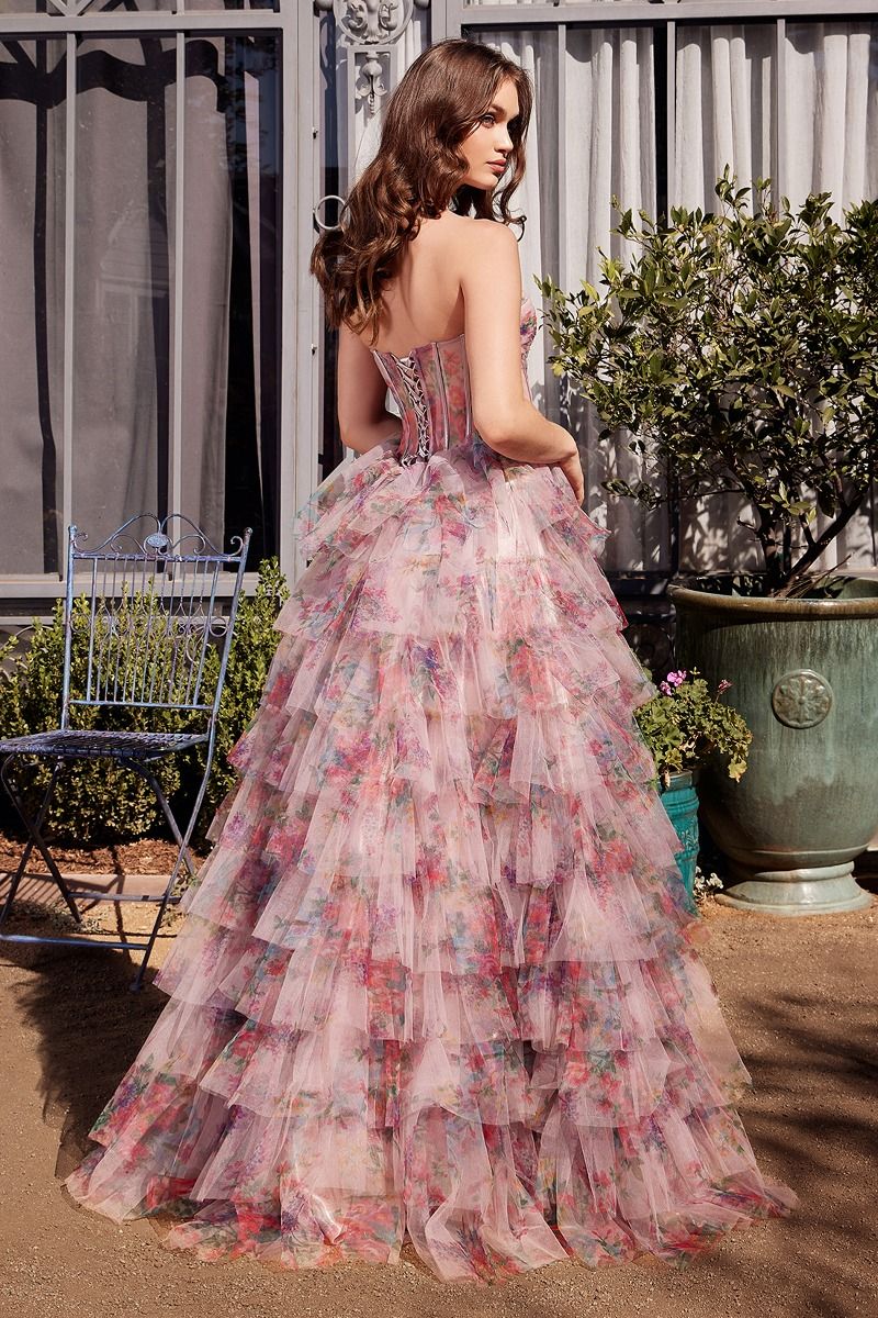 corset bridesmaid dress KissProm main image 1