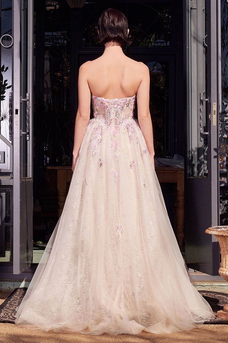 Prom Dresses Long Formal Applique A Line Prom Dress Multi