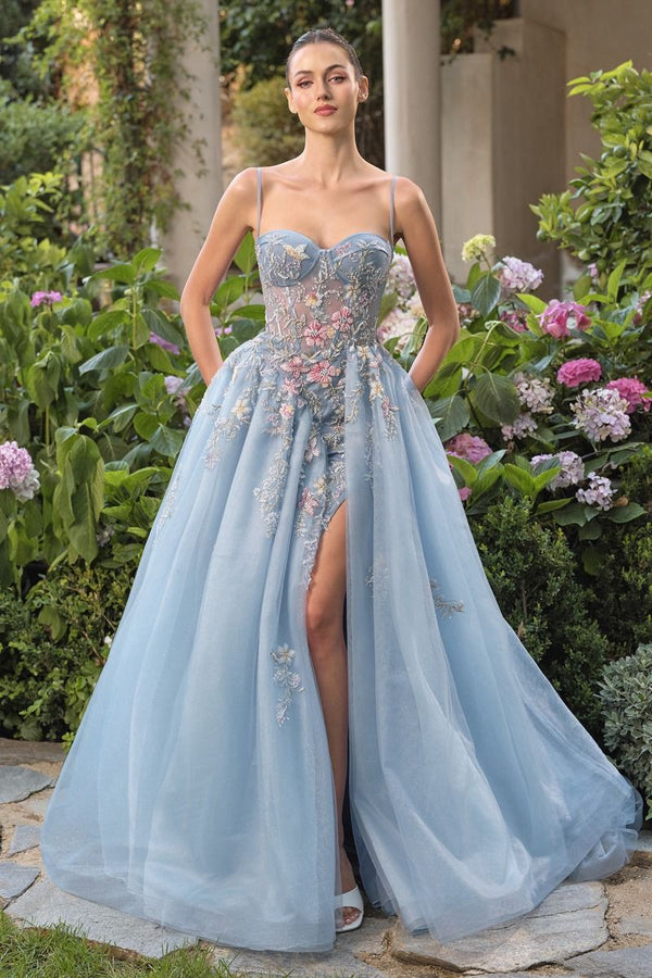 Andrea & Leo A1490 Long Formal Corset Prom Dress