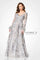 Mother of the Bride Dresses Long Sleeve Mother of the Bride Formal Dress Gray/Multi