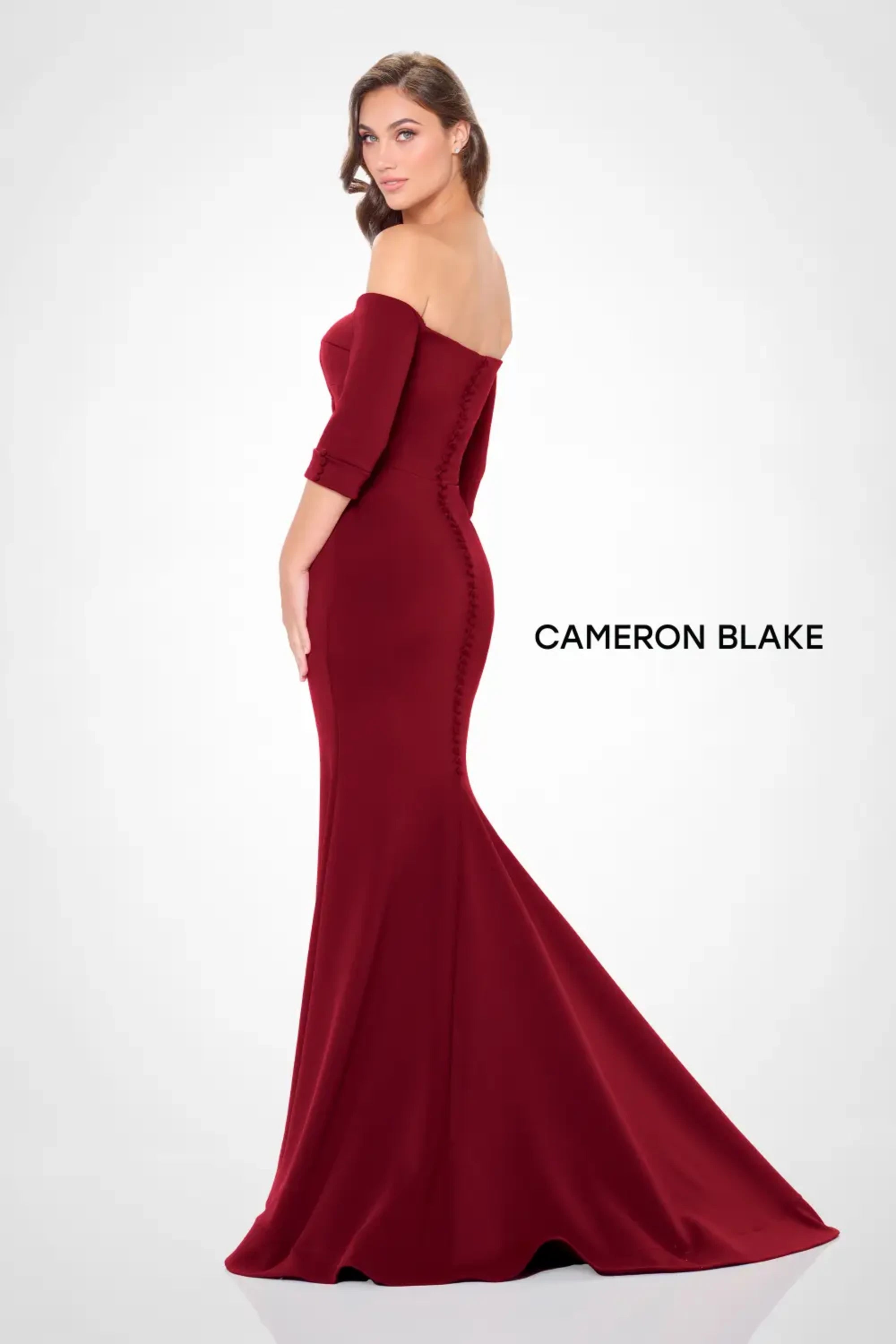 Formal Dresses Long Formal Mermaid Evening Dress Bordeaux