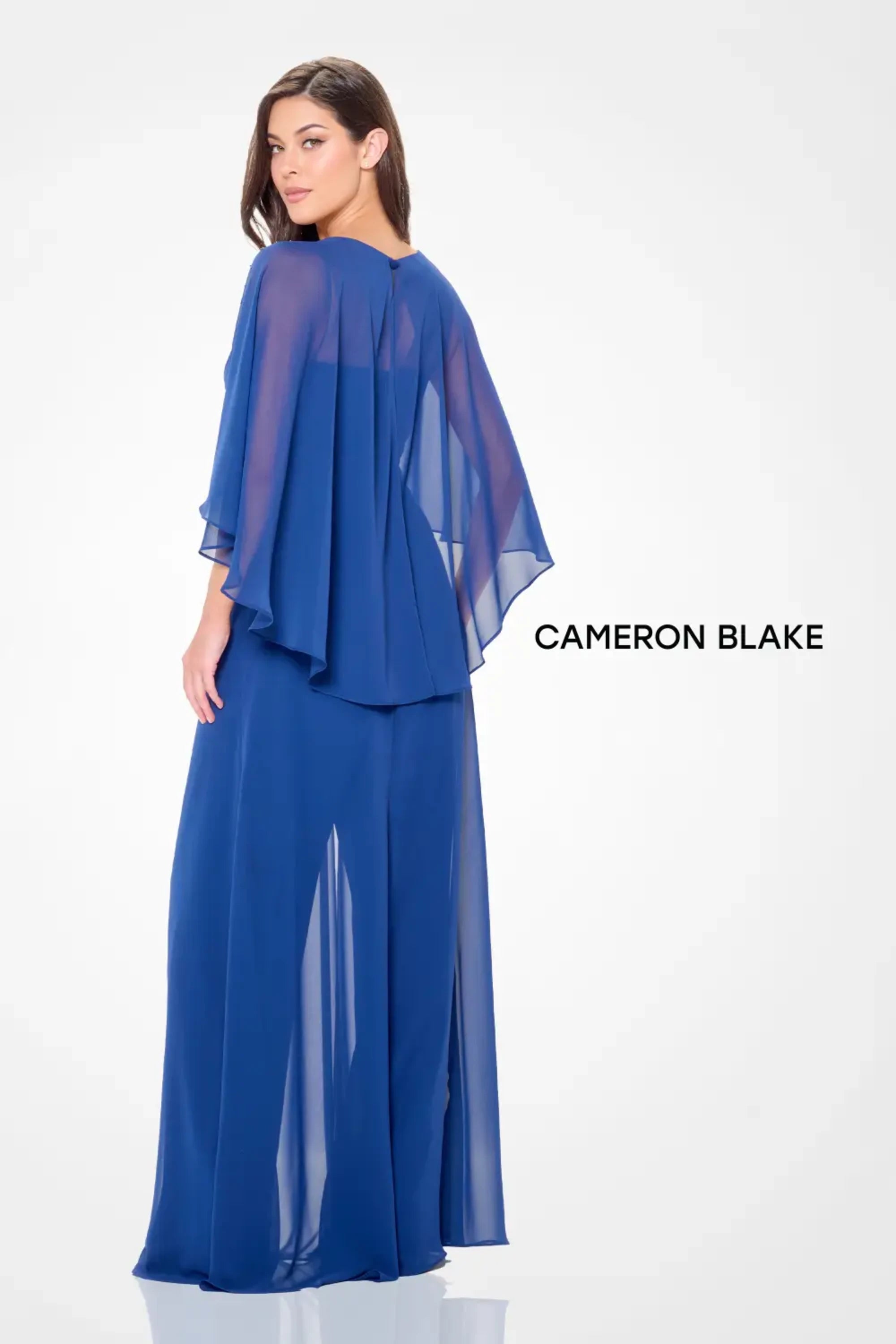 Formal Dresses Long Three Piece Set Beaded Formal Evening Dress Blue Willow