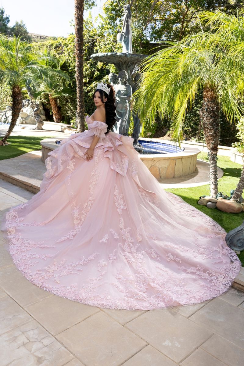Sweetheart Floor-Length Tulle Prom Ball Gown May Queen LK289