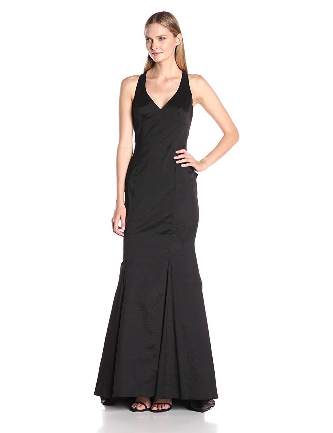 Adrianna Papell Long Formal Sleeveless Trumpet Dress - The Dress Outlet Adrianna Papell