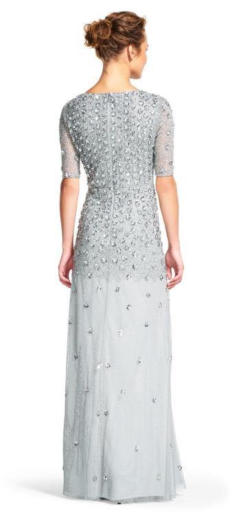 fitted lace wedding dress Size 26W Adrianna Papell Multi-Color Mother of Bride Dress – Bridal Sense main image 1