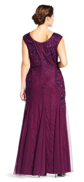 Adrianna Papell Women's Long Evening Gown Formal Dress - The Dress Outlet Adrianna Papell