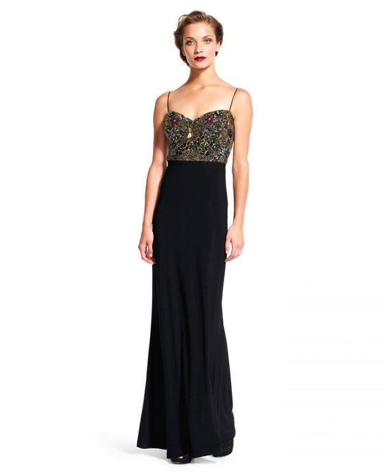 Adrianna Papell Formal Long Mother of the Bride Dress - The Dress Outlet Adrianna Papell