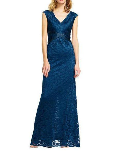 Adrianna Papell Long Formal Dress Evening Gown - The Dress Outlet