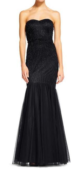 Adrianna Papell Long Homecoming Dress Evening Prom Gown - The Dress Outlet Adrianna Papell